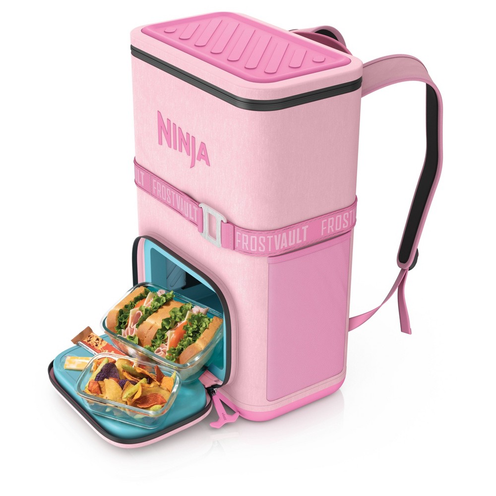 Ninja Outdoor FrostVault Go 24 Can Backpack Soft Cooler FF124PK - Petal Pink
