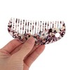 Unique Bargains Semicircular-shape Hair Comb 1 Pc - 3 of 4
