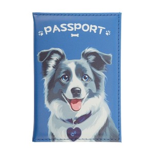 Unique Bargains Animal Pattern Passport Holder 1 Pc - 1 of 4