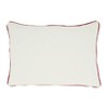 Saro Lifestyle Holiday Hues Red Berries Throw Pillow Cover, 14"x20", Multicolored - 2 of 3