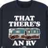 Men's - National Lampoon - Christmas Vacation There's An RV Graphic Fleece Sweatshirt - 2 of 4