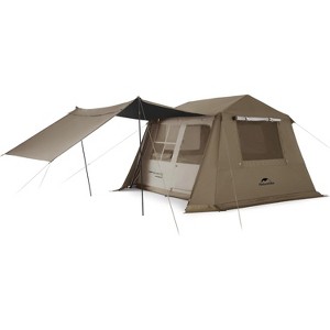 Naturehike Village 4/8 Person Camping Family Tent-60S Easy Instant Setup,4 Season,Blackout tent,UPF 12500+,Waterproof 3000mm,Large Waterproof Shelter - 1 of 4