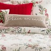 Winterberry Forest Peace on Earth Pillow - 3 of 4
