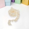 Unique Bargains Ribbon Single-Side Ruffle Crinkle Polyester 35.83"x0.98" 1 Pc - 2 of 3