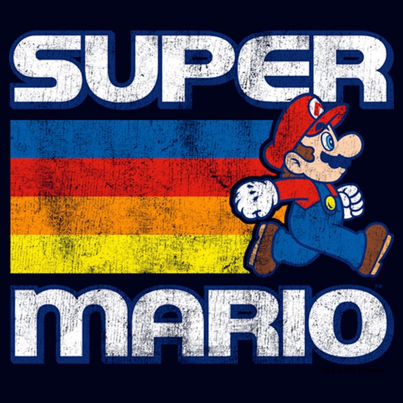 Toddler's Nintendo Super Mario Distressed T-Shirt, 2 of 4