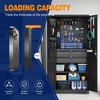 Mlezan Metal Garage Cabinet:Locking Doors,Drawers,Pegboard. 71" Heavy-Duty Steel Cabinet for Garage,Warehouse,or Basement Tool Storage. - 4 of 4