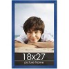 PosterPalooza | Classic Modern Blue Picture Frame - UV Acrylic, Foam Board Backing, Hanging Hardware - 2 of 4