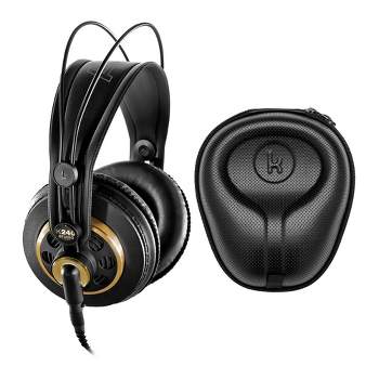 AKG K 240 Studio Professional Semi-Open Stereo Headphones with Headphone Case