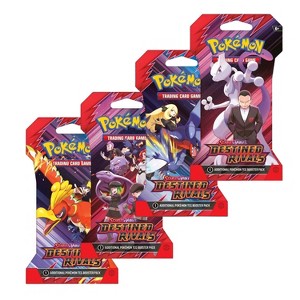 Pokemon SV10 Destined Rivals Art Set (4 Sleeved Booster Packs) - 1 of 4