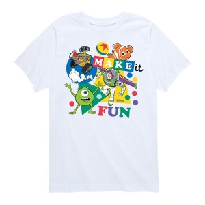 Boys' - Disney - Make It Fun Short Sleeve Graphic T-Shirt - 1 of 4