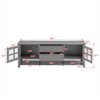 Modern TV Stand for TVs Up to 60", Media Console TV Cabinet, Wood Entertainment Center, Multi-Functional Storage Cabinet with Shelves for Living Room - 2 of 4