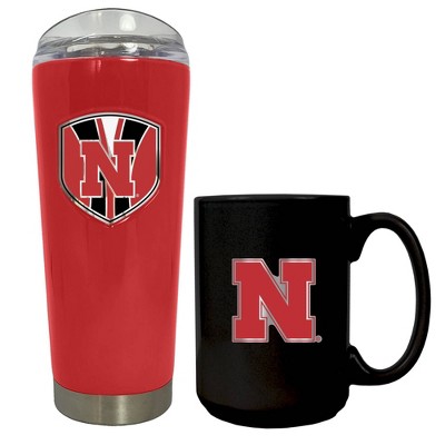 NCAA Nebraska Cornhuskers 20oz Tumbler & 15oz Mug Set