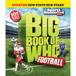 Big Book of Who Football - (Sports Illustrated Kids Big Books) by  Sports Illustrated Kids (Hardcover) - 1 of 1