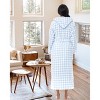 ADR Plush Fleece Robe for Women, Long Hooded Bathrobe with Hood, Plus Size - 3 of 3