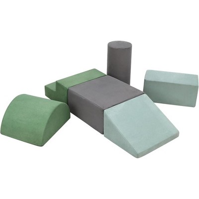 Soft Foam Toddler, 6PCS Climbing Block Set, Indoor Climbing and Crawl Toy for Kid, Foam Climbing Blocks Set for Toddler