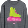 Men's - Barbie - Rollerblading Barbie the Movie Long Sleeve Graphic T-Shirt - 2 of 4