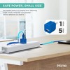 iHome Single Port USB Wall Charger Block, 5FT Micro USB Charging Cable, Lightweight & Portable, Blue - 3 of 4