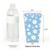 Big Dot of Happiness Blue Daisy Flowers - Floral Party Favor Popcorn Treat Boxes - Set of 12 - 2 of 4