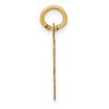 Black Bow Jewelry 14k Yellow Gold, Sophia Collection, Small Script Initial H Pendant - 2 of 4
