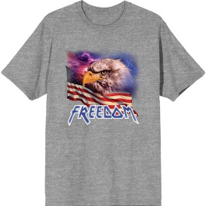 Americana Freedom Eagle Men's Short Sleeve Tee - 1 of 2