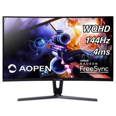 Acer 31.5" Widescreen LCD Monitor - 2560 x 1440 - 250Nit - 144Hz - 32HC1QUR - Manufacturer Refurbished