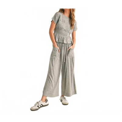 Women's Sophia Smock Waist Pants - MIOU MUSE