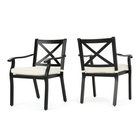 Aluminum discount cafe chairs