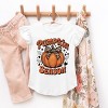 The Juniper Shop Coquette Pumpkin Season Leopard Flutter Sleeve Tee - 2T - White - 3 of 4
