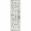 Hauteloom Laran Sage Distressed Washable Area Rug - 3 of 4