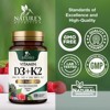 Vitamin D3 5000 IU with K2 100 mcg | K2 MK-7 with D3 Vitamin Supplement, Supports Immune, Heart, Joint, Teeth & Bone Health - 120 Tablets - 3 of 4