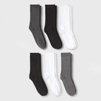 Women's 6pk Low Cut Socks - A New Day™ Assorted colors 4-10
