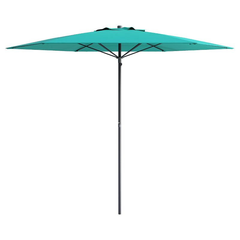 7.5&#39; x 7.5&#39; UV and Wind Resistant Beach/Patio Umbrella Blue - CorLiving, 1 of 7