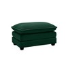 PAGED Modern Style Ottoman Corduroy Fabric Ottoman Foot Rest with Sturdy Frame for Family Room, Living Room - 2 of 4