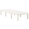 vidaXL Sunlounger White Plastic 76.8 x 25.6 x 12.6 in - 2 of 4