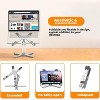 Attop Laptop Stand with 360 Rotating Base, Computer Notebook Laptop Riser Metal Holder Fully Foldable for Easy Storage - 3 of 4
