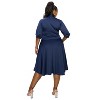 L I V D Women's Carina Donna Flare Dress w/ Pockets - 3 of 3