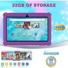 Contixo V8 Kids Tablet 7" Android Tablet with Parental Controls, 32GB Storage, Disney eBooks, Dual Cameras & Kid-Safe Design-Purple - 2 of 4