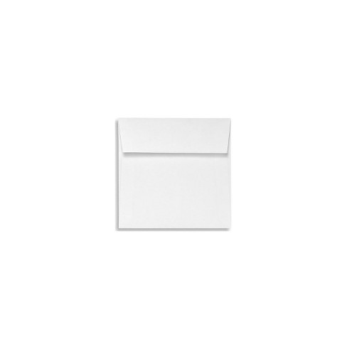 LUX 5 1/2 x 5 1/2 Square Envelopes 2 11/16 x 3 11/16 White - 100% Recy  8515-WPC-50