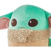 Mattel Star Wars The Mandalorian Cuutopia Plush Figure, 10-inch Grogu Soft Rounded Pillow Doll, Collectible Toy Inspired by the Character - 4 of 4