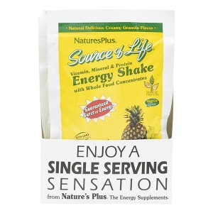 Source of Life Energy Shake Creamy Granola by Nature's Plus  -  8 Packet - 1 of 2