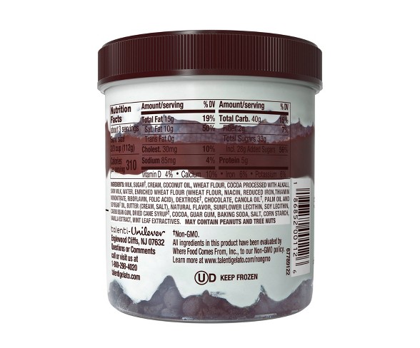 Talenti Layer Mint Chocolate Fudge Ice Cream - 16oz