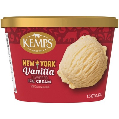 Kemps New York Vanilla Premium Ice Cream - 48oz