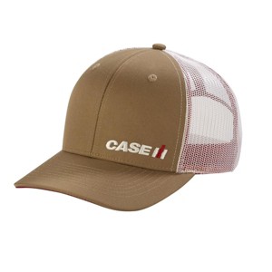 Case IH Back Roads Brown Twill Cap with White Mesh Back 400858 - 1 of 3