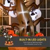Syemin Inflatable Holiday Decorations Halloween Inflatable Dead Tree Pumpkin Kalolary Halloween Decoration Yard Lawn Decor, Brown, 39.5"*82.7"*94.5" - 4 of 4