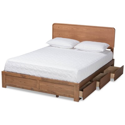 Baxton Studio Eleni Platform Storage Bed