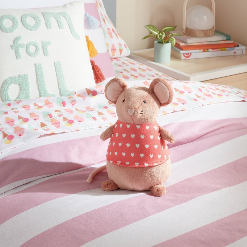 Kids&#39; Mini Plush Figural Pillow Mouse - Pillowfort&#8482;, 3 of 11
