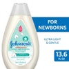 Johnson's Cotton Touch Wash & Shampoo - 13.6 fl oz - 2 of 4