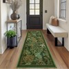 Washable Rug Area Rugs for Living Room, Animal Print Rug Non Slip Low Pile Forest Stain Resistance Large Throw Carpet - 2 of 4