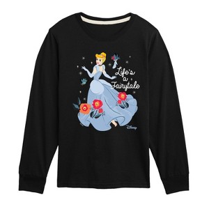 Boys' - Disney - Lifes A Fairytale Long Sleeve Graphic T-Shirt - 1 of 4