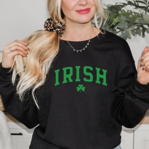 Simply Sage Market Irish Clover Sweatshirt - 1 of 4